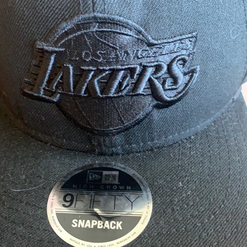 Black 9fifty Lakers